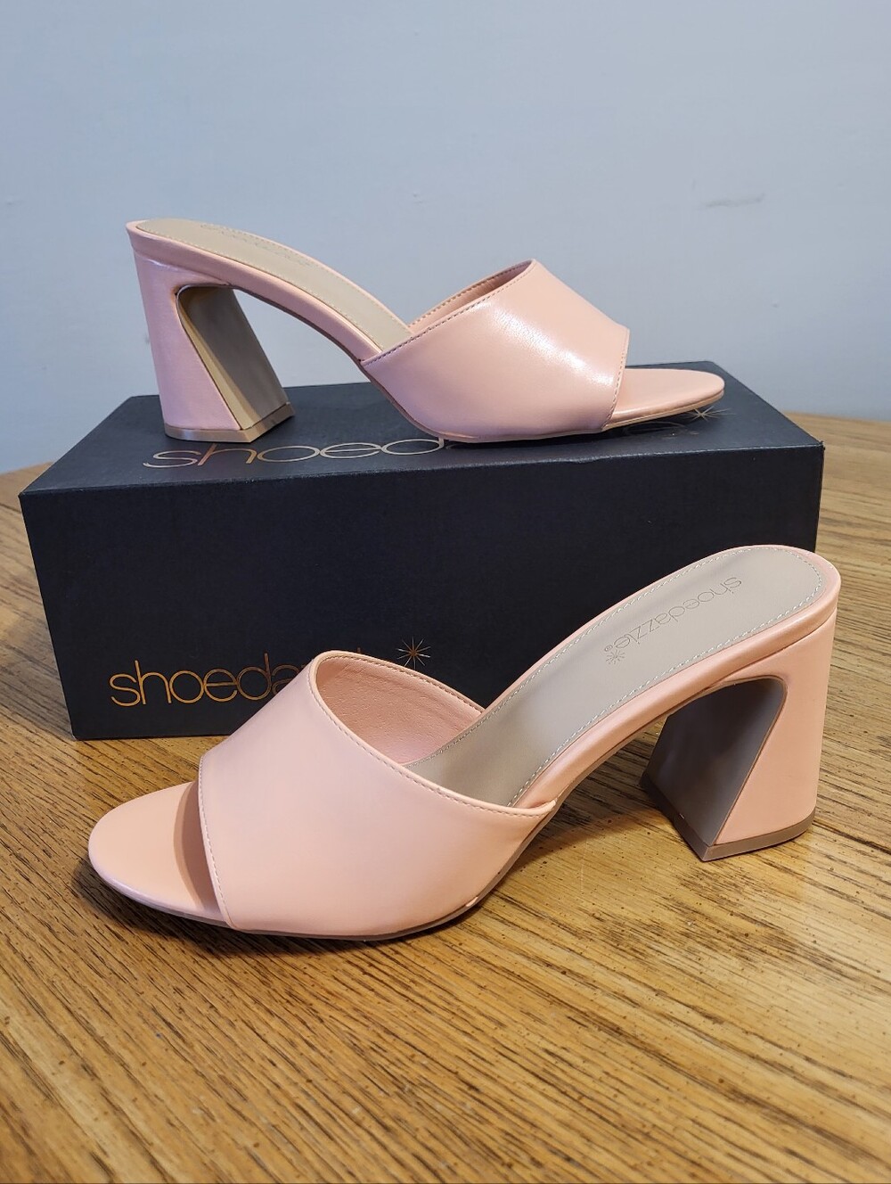 🖤Shoe Dazzle Tayshia Heeled Sandals 9.5